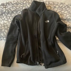 Fleece Vintage Look North Face Jacket